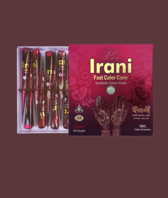 Rangapori Irani Fast Color Cone Mehedi